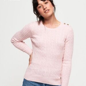 Womens - Superdry - Croyde Cable Knit sweater